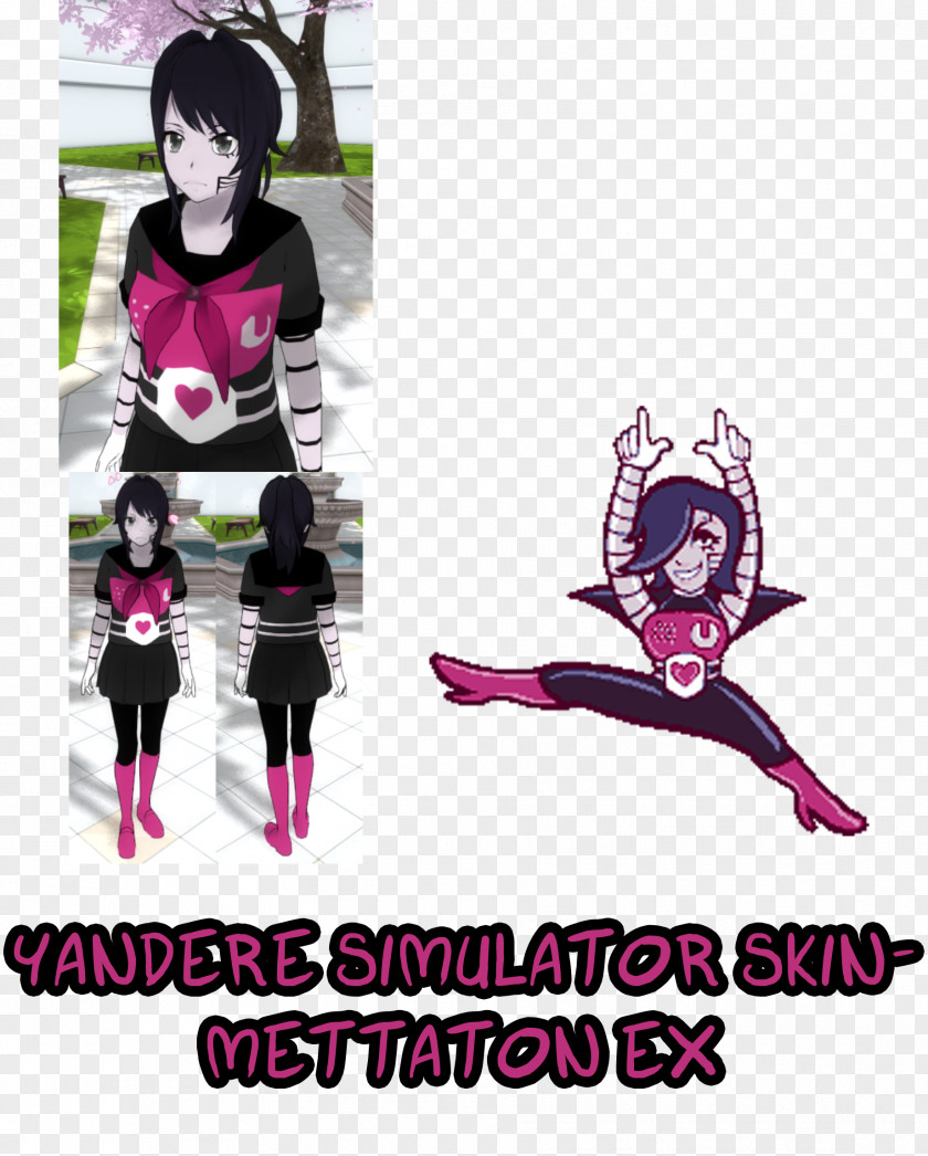 Pink Beads Undertale Yandere Simulator Flowey PNG