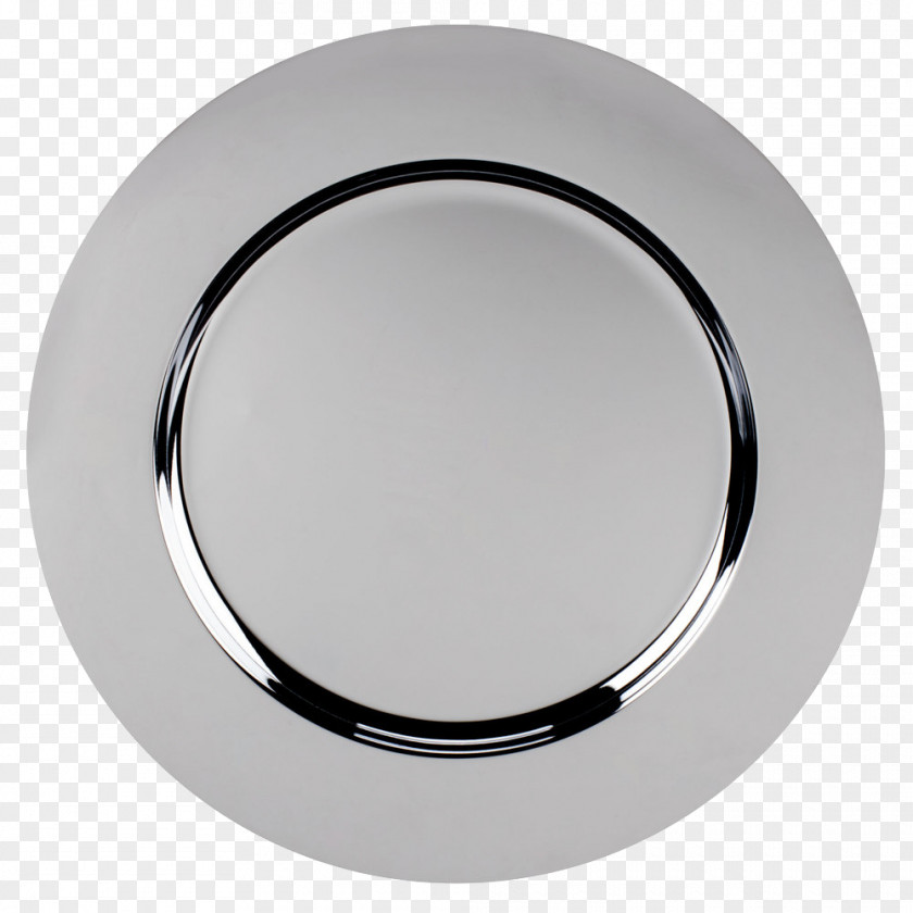 Plate Table Charger Chrome Plating Stainless Steel PNG