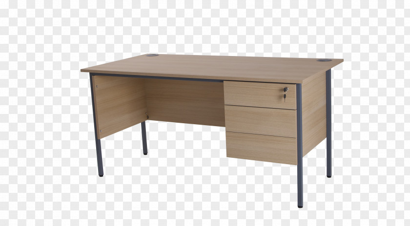 Retro Desks Pedestal Desk Table Drawer Furniture PNG