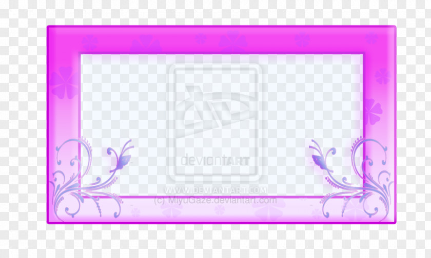 Watercolor Pink Background Picture Frames Rectangle Pattern PNG
