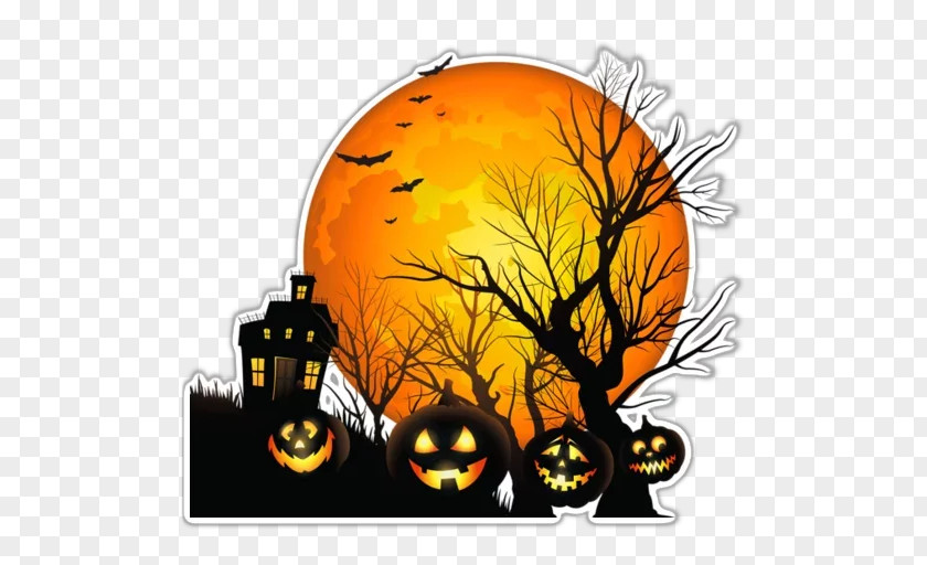 Haunted House The Halloween Tree Jack-o'-lantern Clip Art PNG