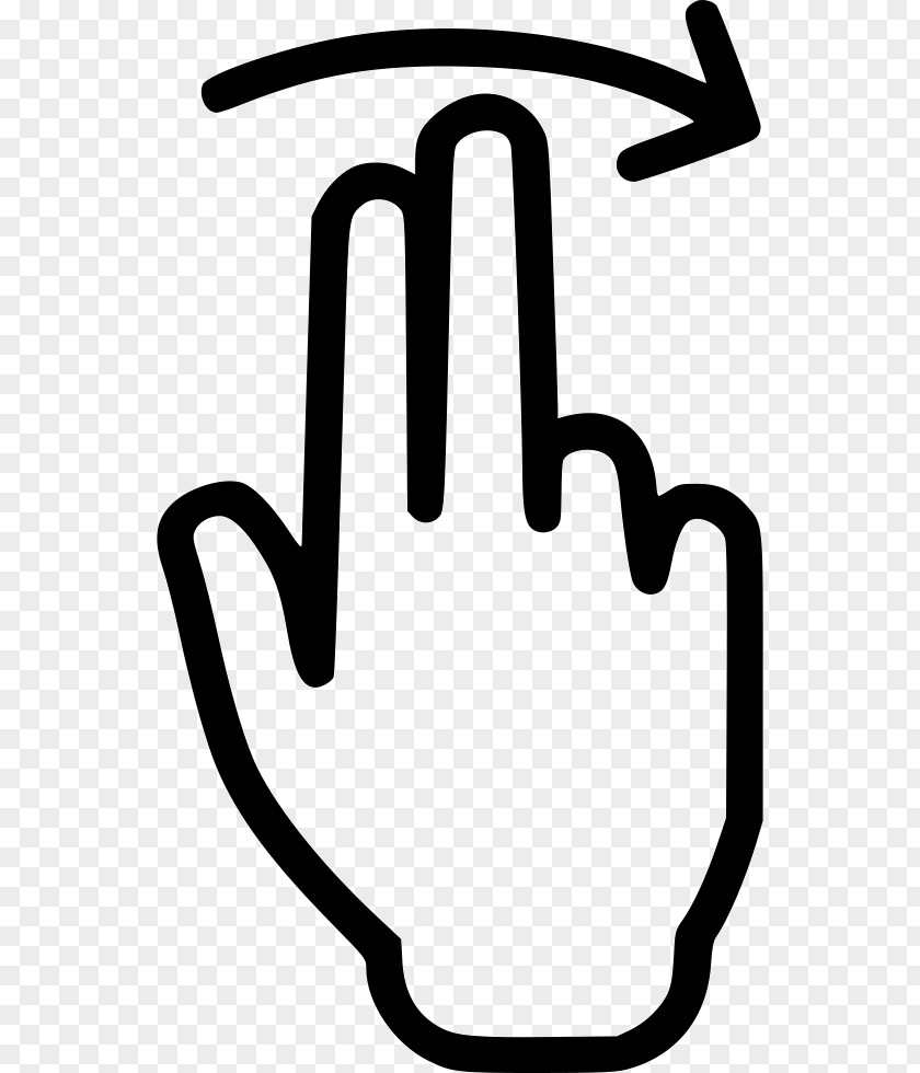 Line Art Symbol Hand PNG