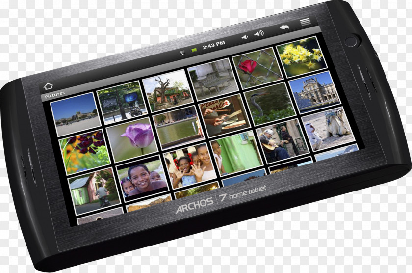 Android Archos 7 Home Tablet Wi-Fi PNG