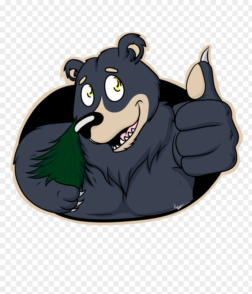 Bear Dog Illustration Mammal Cartoon PNG