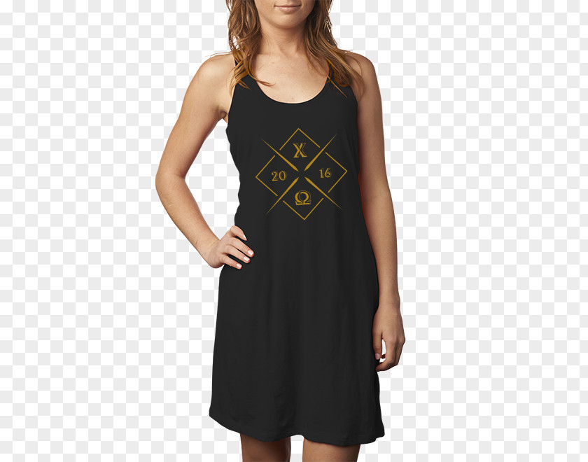 Dress Little Black Sleeve Neck M PNG