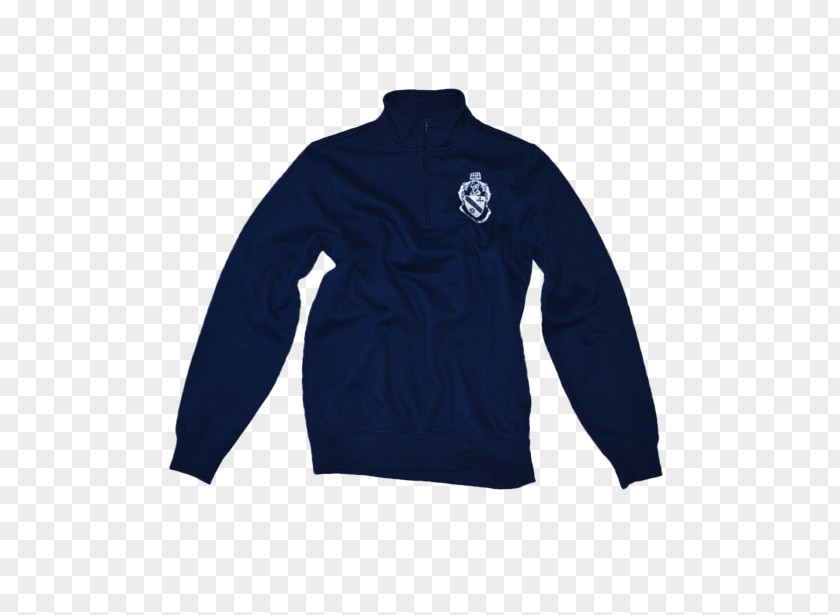 Jacket T-shirt Sweater Blue Polo Neck PNG
