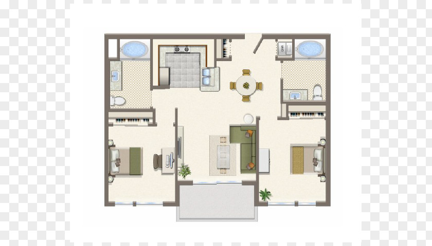 Bath Tab Floor Plan Loft Penthouse Apartment Architecture PNG