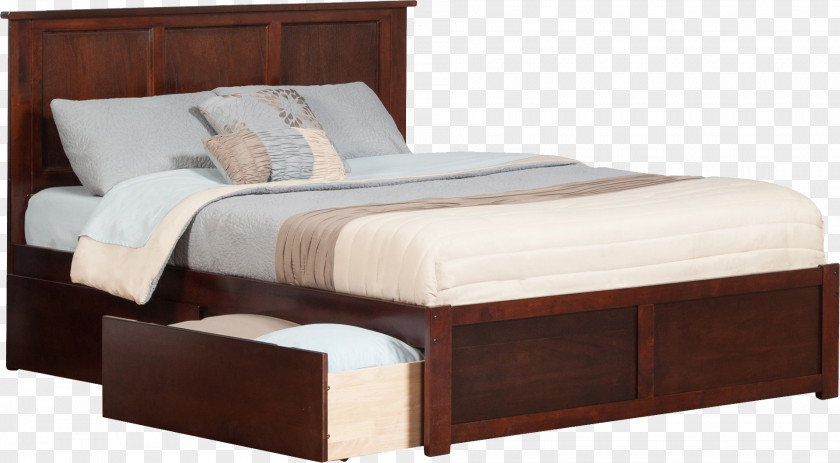 Bed Platform Frame Size Headboard PNG