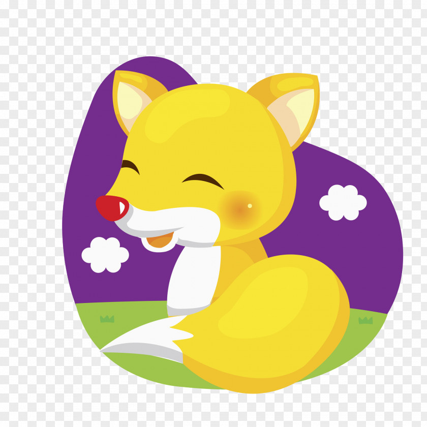 Cartoon Fox Clip Art PNG