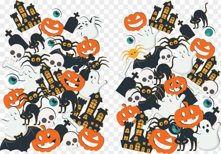 European And American Holiday Halloween Element Vector Euclidean PNG
