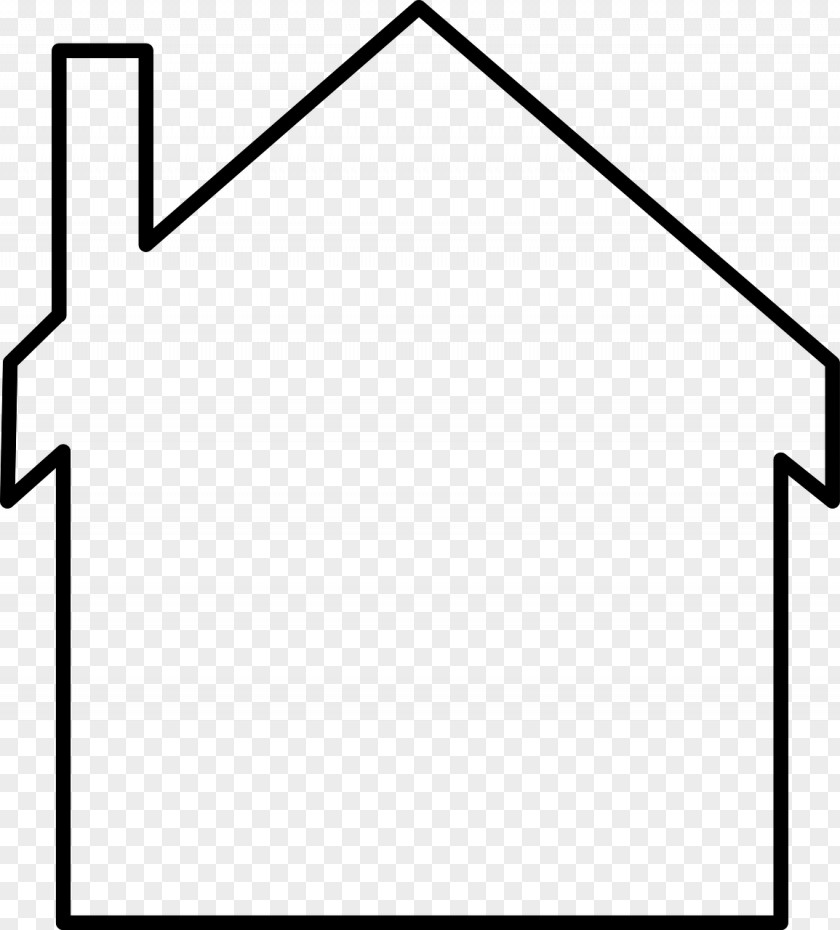 House Outline Clip Art PNG