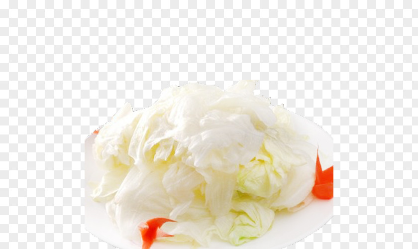 A Dish Of Cabbage Ice Cream Pickled Cucumber Vegetable PNG