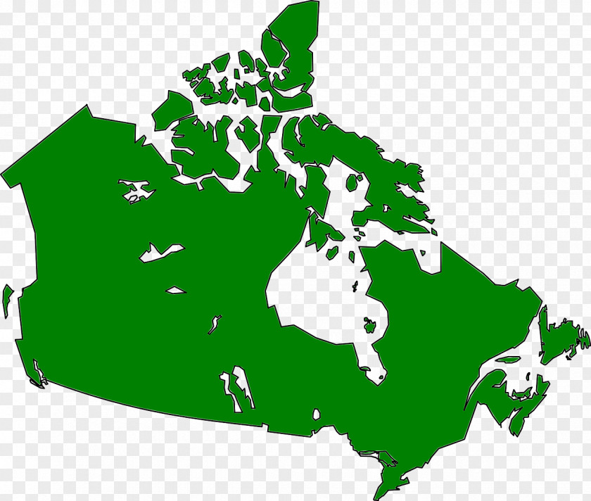 Canada United States Map Clip Art PNG