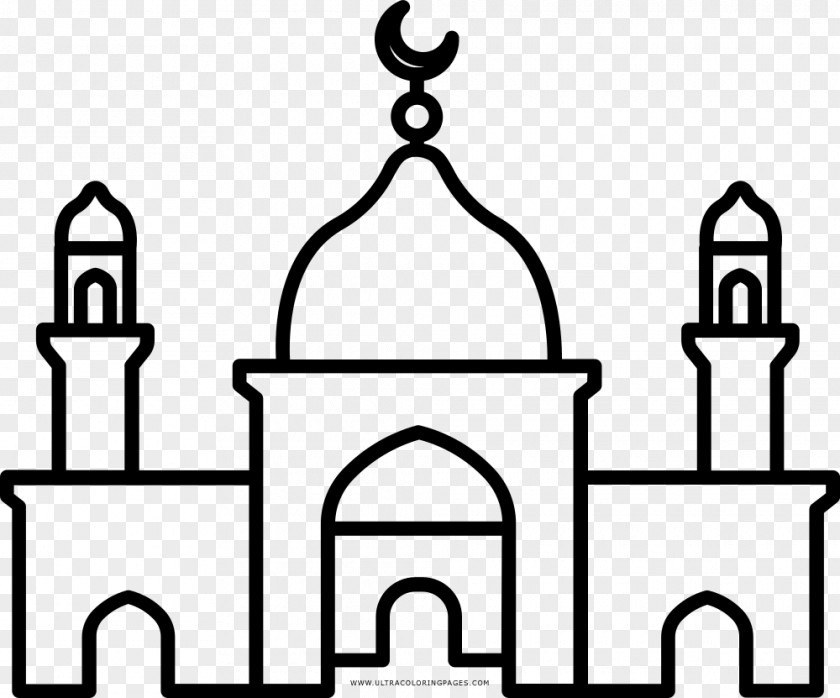 Temple Mosque Of Cordoba Drawing PNG