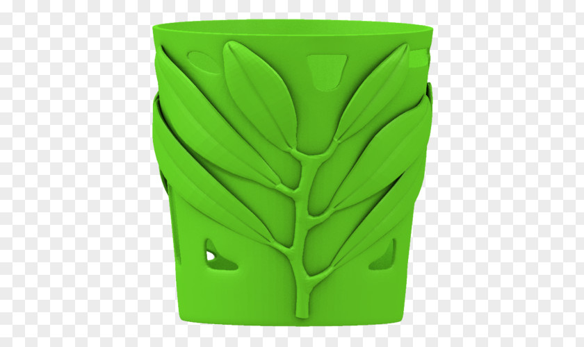Watercolor Olive Green Flowerpot Leaf PNG