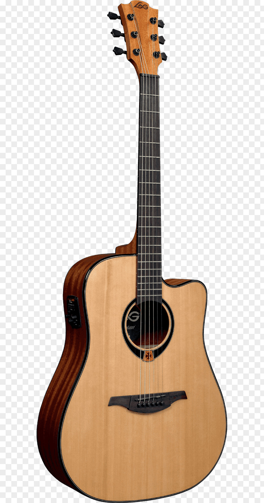 Acoustic Guitar Dreadnought Cutaway Acoustic-electric PNG
