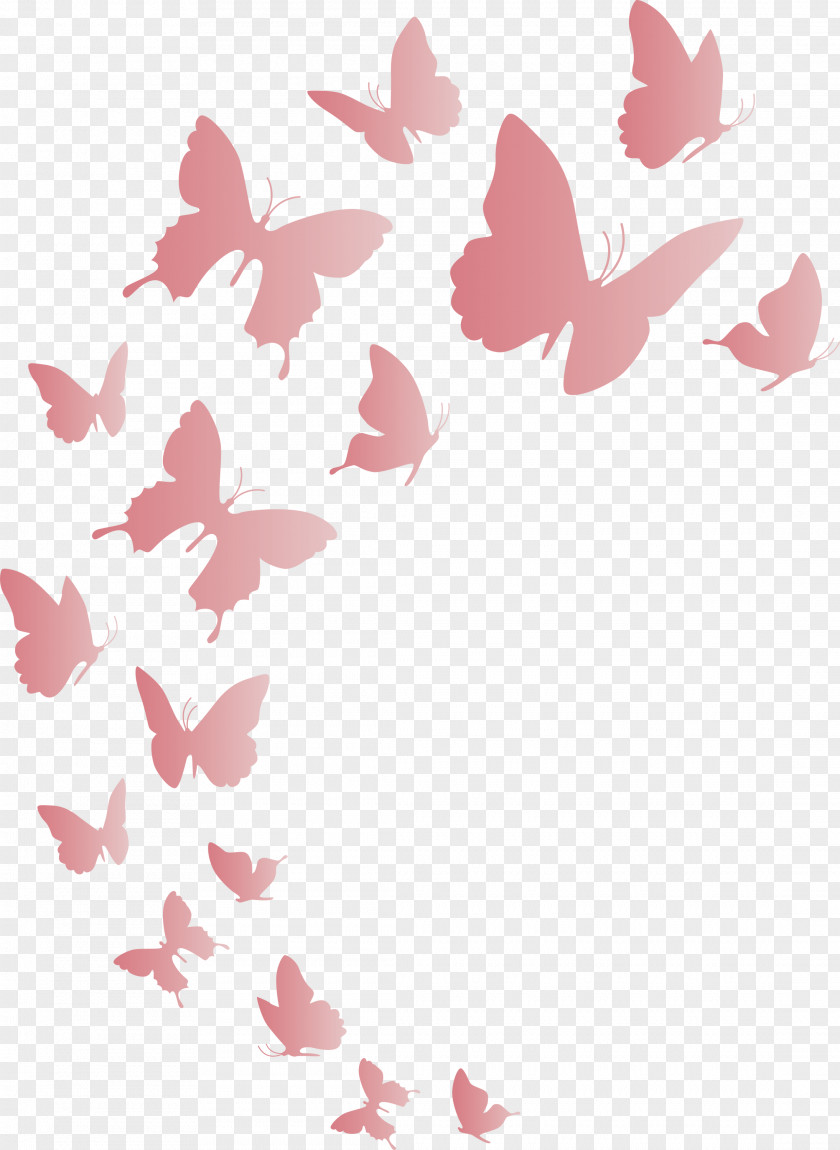 Butterfly Background Flying PNG