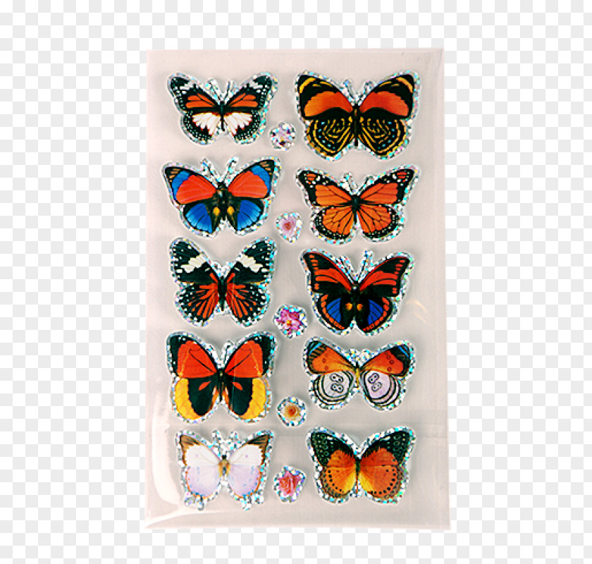 Butterfly Insect Sticker Scrapbooking Clip Art PNG