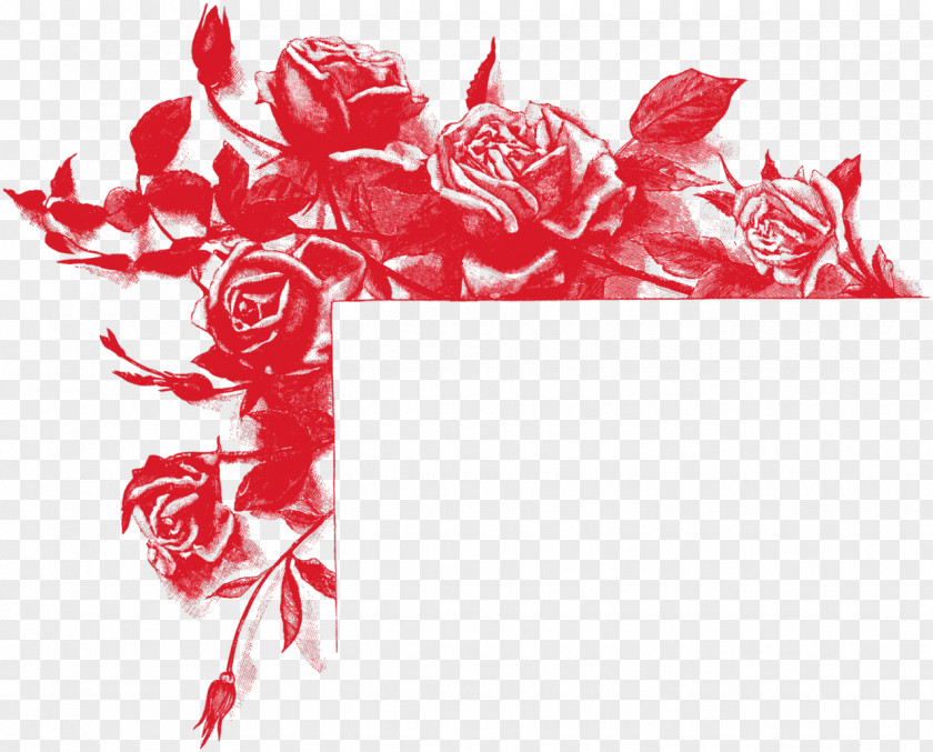 Roses Garden Art Clip PNG