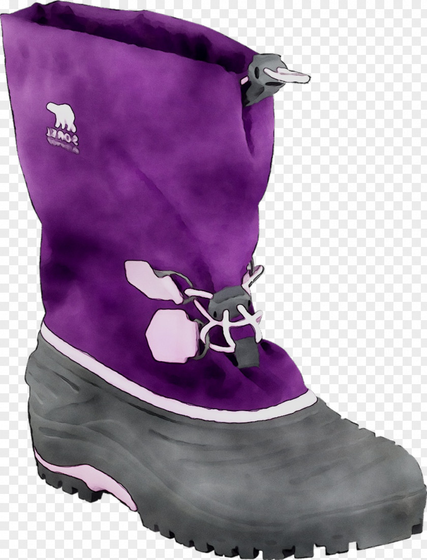 Snow Boot Shoe Purple Product PNG