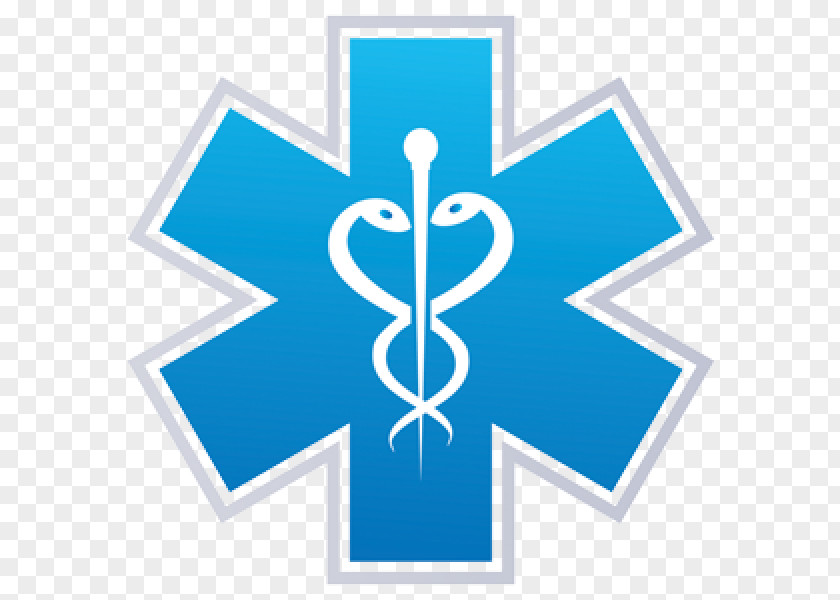 Star Of Life Emergency Medical Services Technician Paramedic Certified First Responder PNG