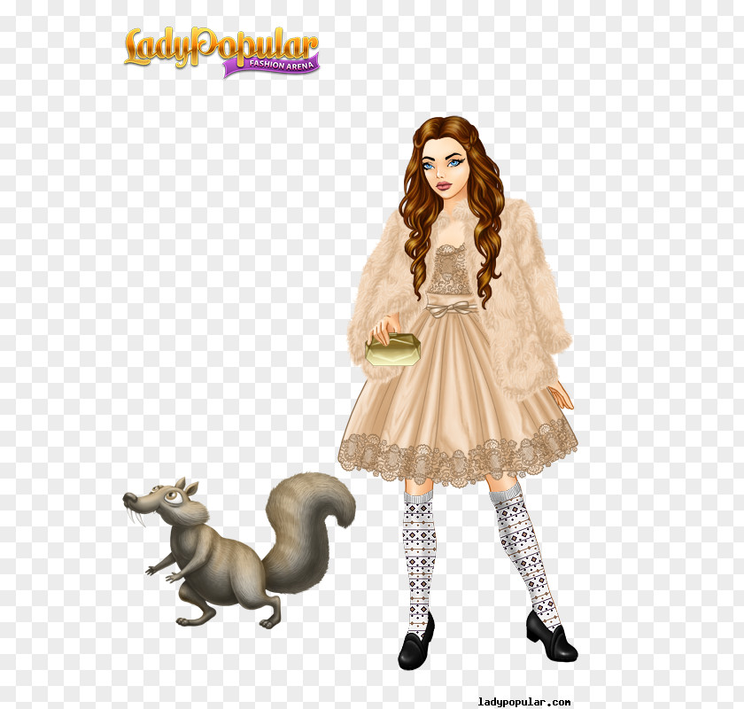 Tweedle Dee Lady Popular Video Game Costume Fashion PNG