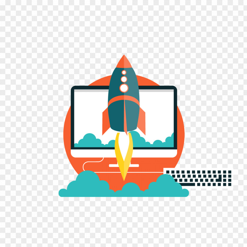 Vector Flying Rocket WordPress Cache World Wide Web Plug-in Software Extension PNG