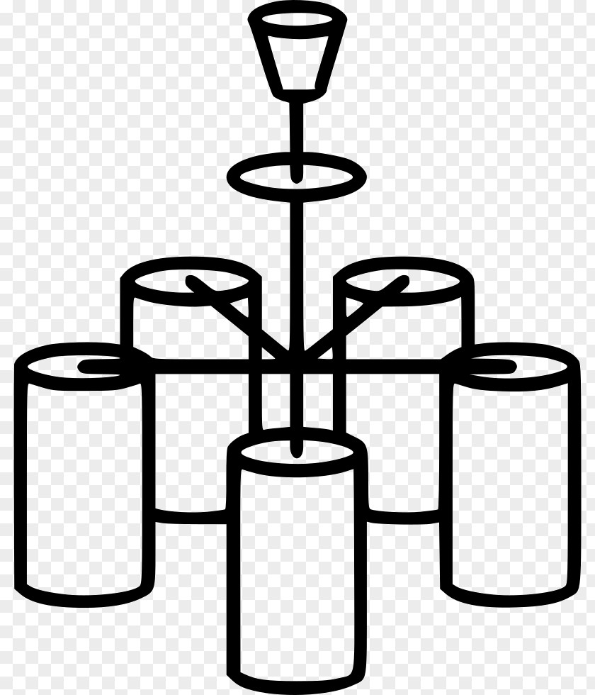 Coloring Book Drawing Chandelier Candelabra PNG