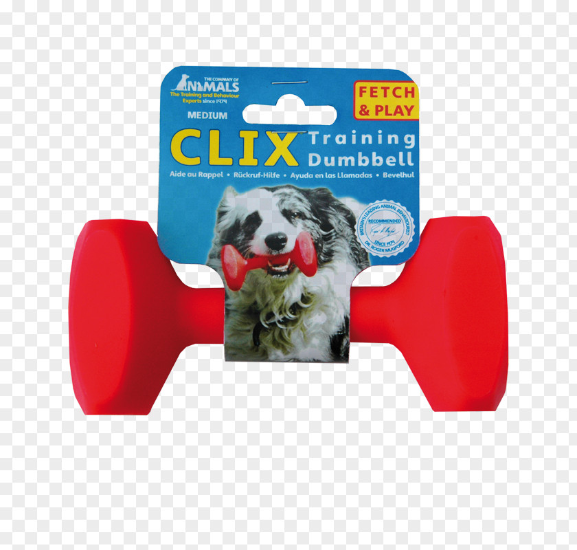 Dog Training Dumbbell Clicker PNG