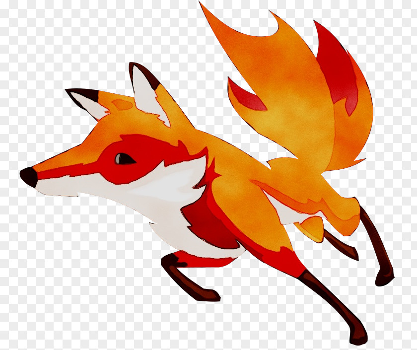 Red Fox Clip Art Illustration Snout Orange S.A. PNG