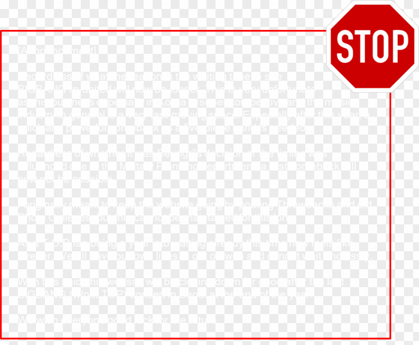 Stopper Traffic Sign Stop Font PNG