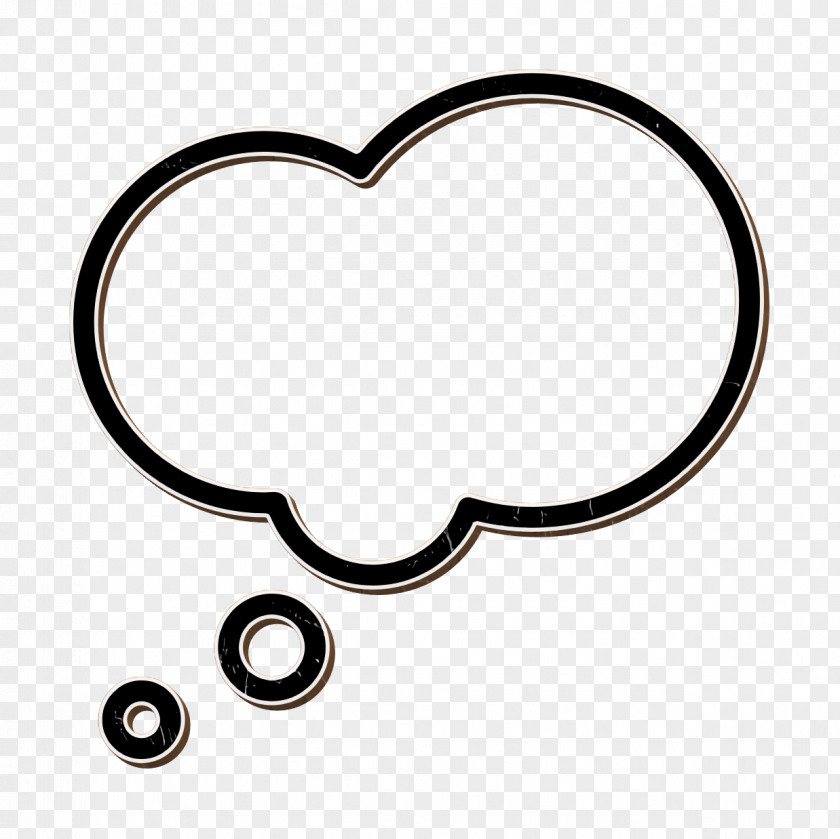 Chat Icon Thinking Speech Bubbles PNG