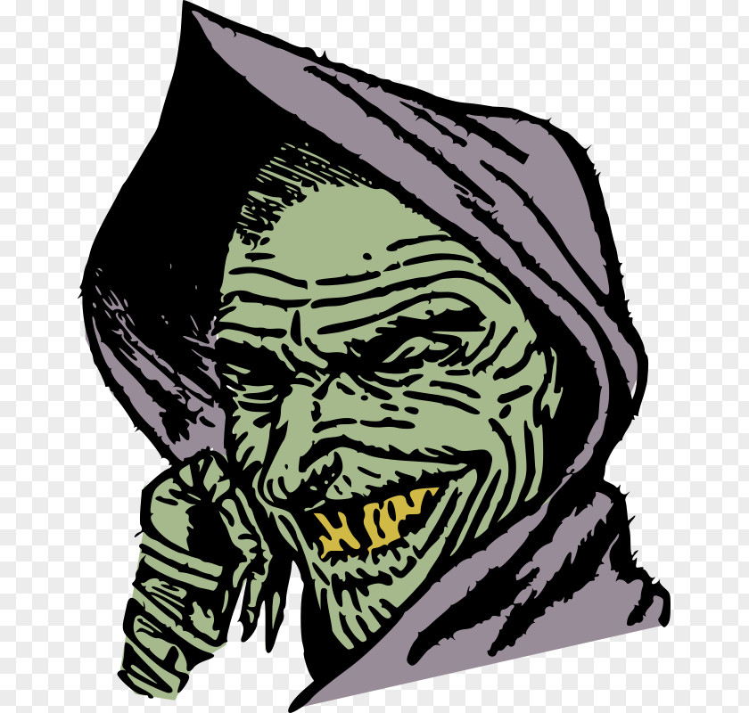 Green Goblin Cloak Monster Clip Art PNG