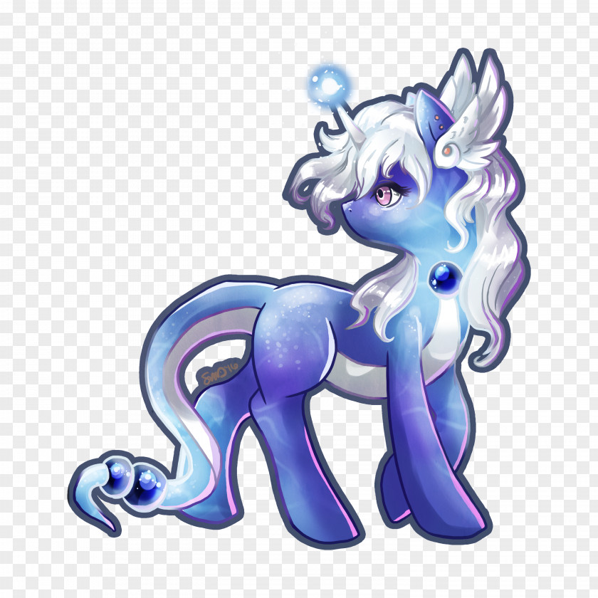 Horse Unicorn Cartoon Figurine PNG