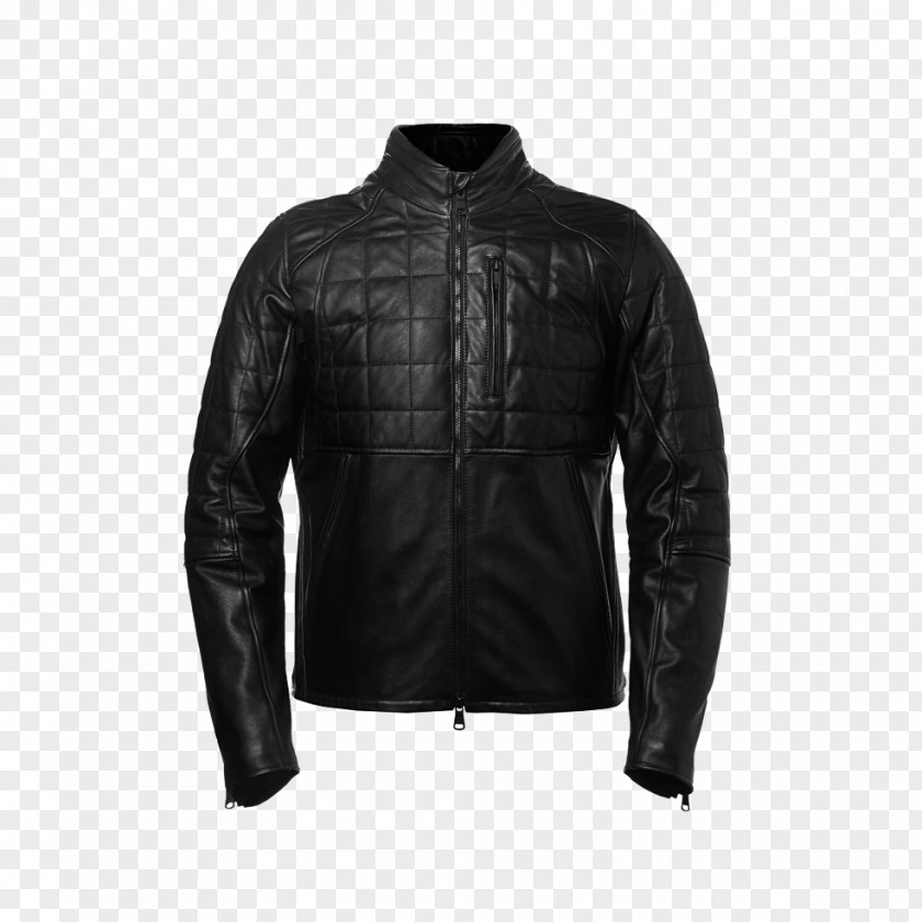Jacket Leather Motorcycle Blouson PNG