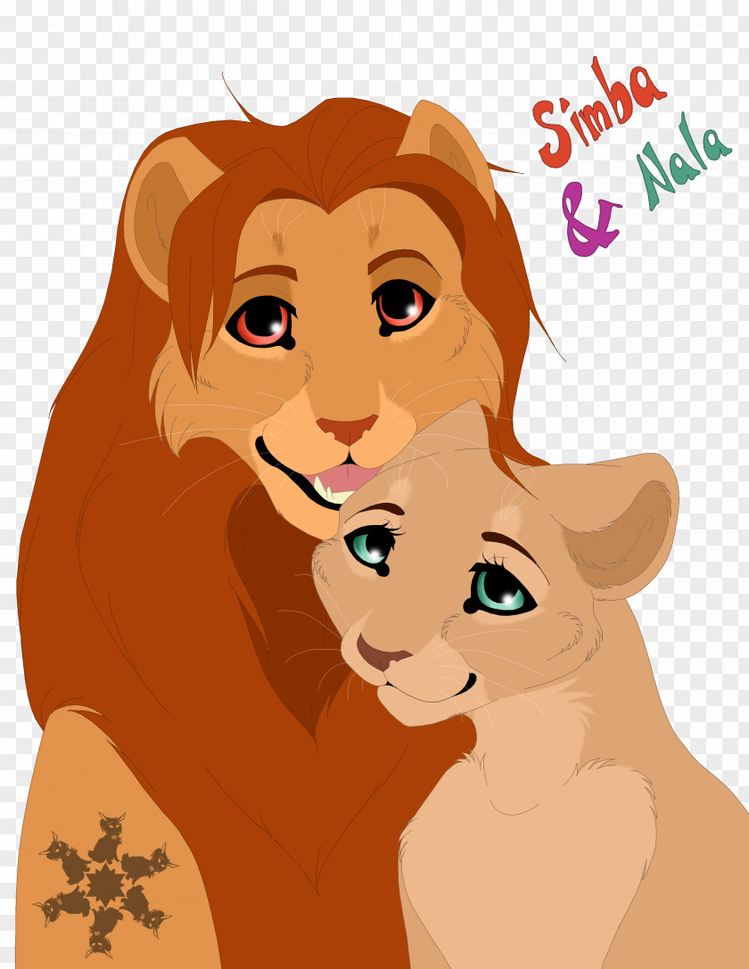 Simba Lion Cat Mammal Whiskers PNG