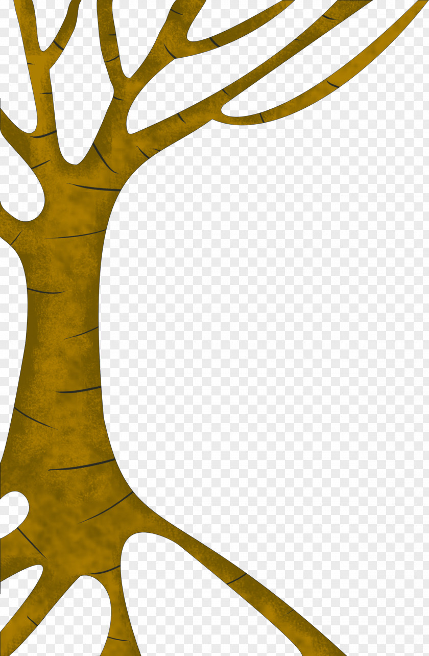 Cartoon Branches Branch PNG