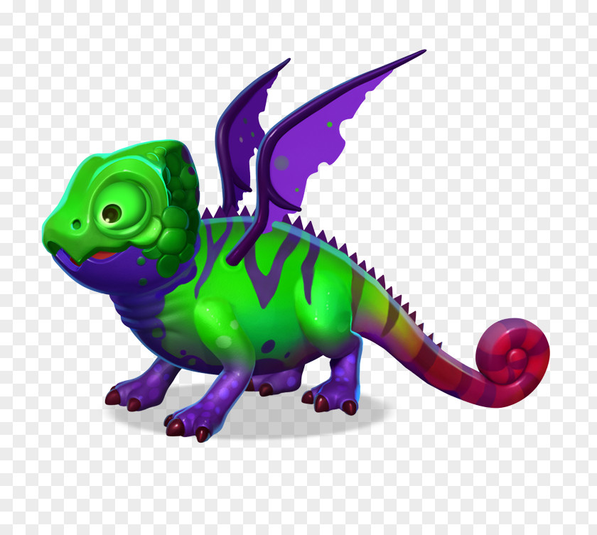Chameleon Dragon Mania Legends Game Chinese PNG