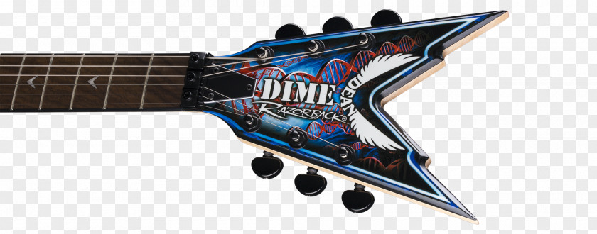 Dimebag Darrell Dean RAZR Series Razorback Electric Guitar V Guitars PNG