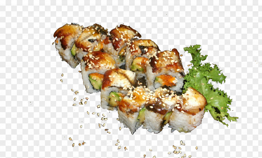 Eel Yakitori Chow Mein California Roll Spring Lo PNG