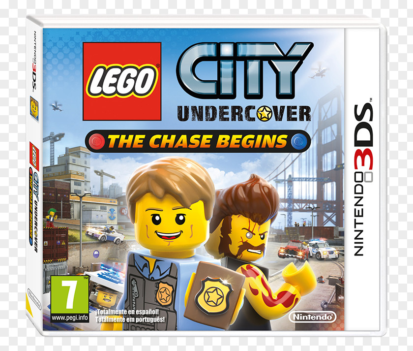 Nintendo Lego City Undercover: The Chase Begins 3DS PNG