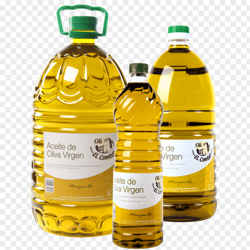 Olive Oil Soybean Liquid Bottle PNG
