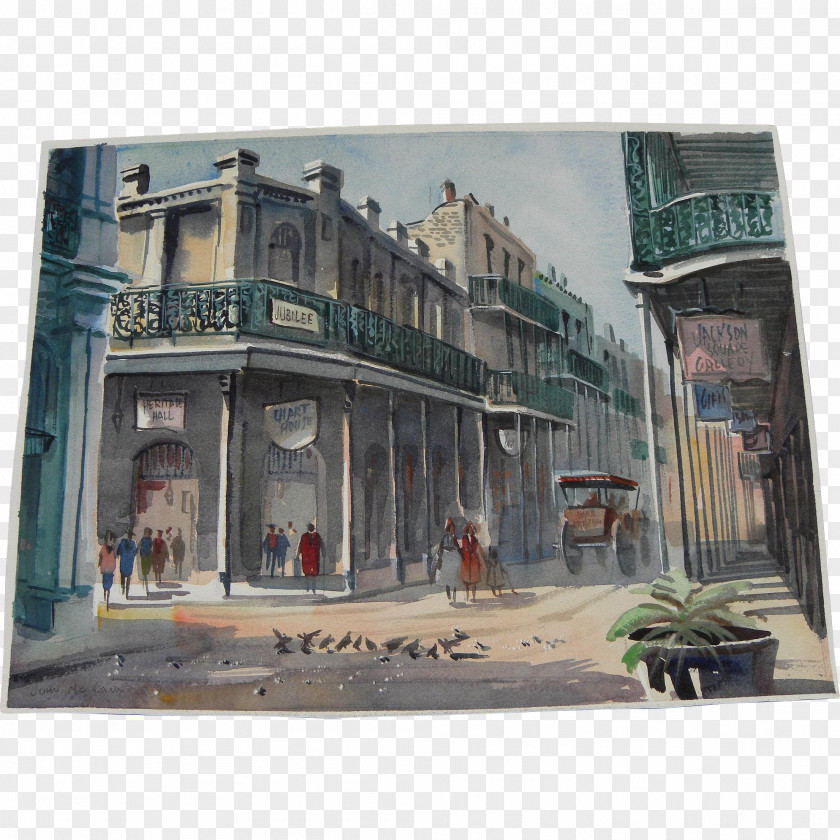 Painting Watercolor Artist French Quarter Festival PNG