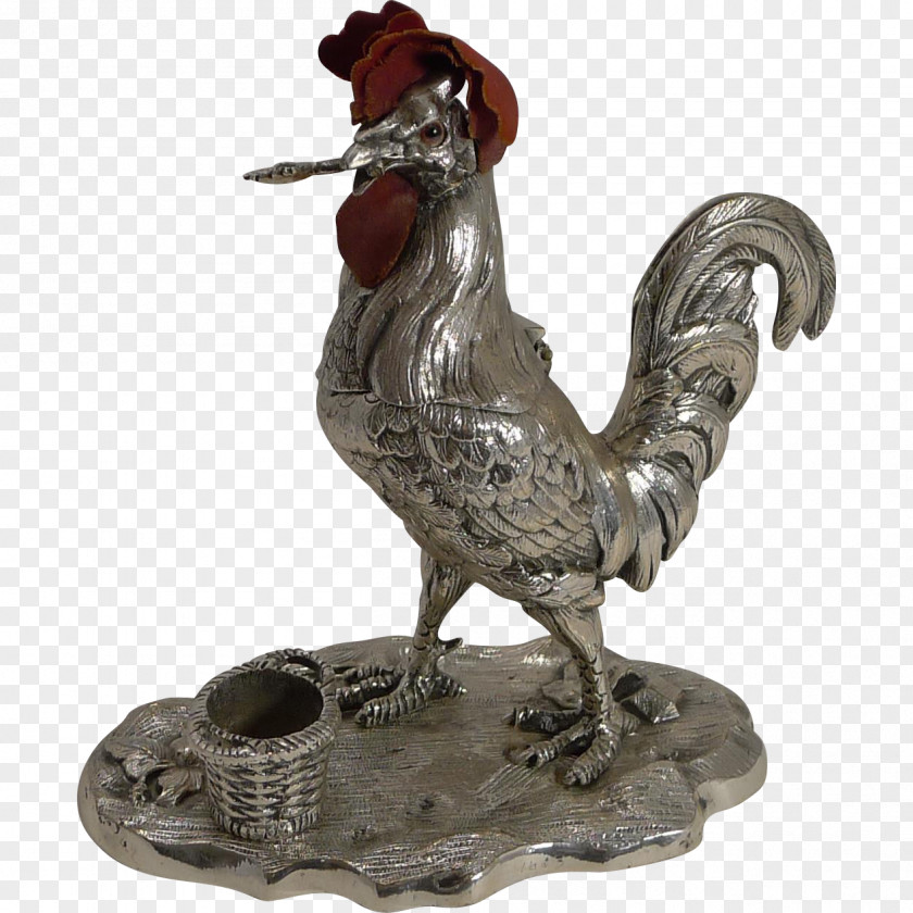 Rooster Sculpture Figurine Chicken As Food Beak PNG