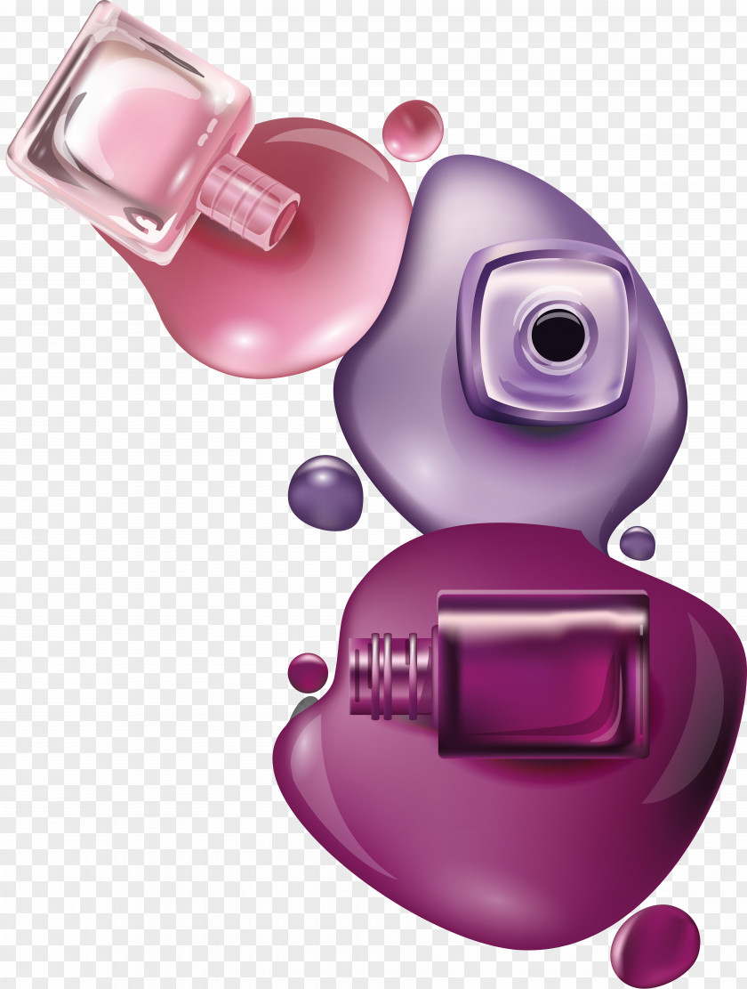 Nail Polish Cosmetics Art PNG