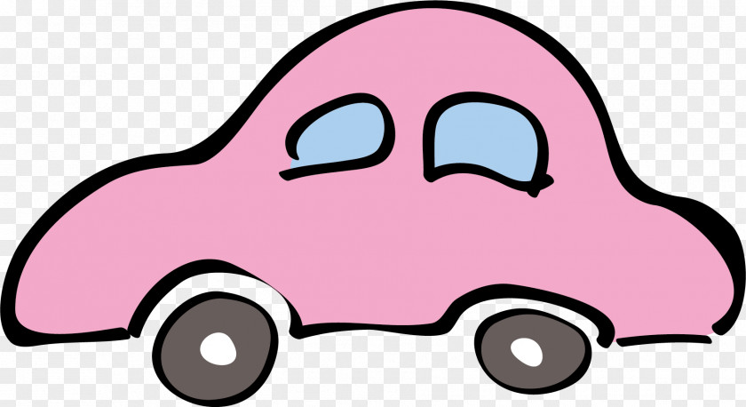 Pink Color Illustration Car Clip Art Vector Graphics PNG