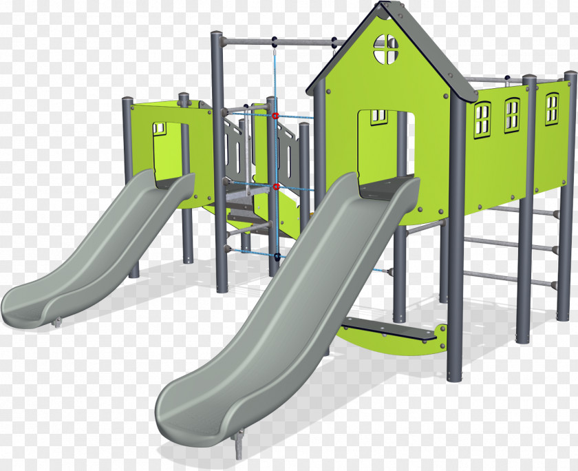 Playground Strutured Top View Slide Kompan Child Pre-school PNG