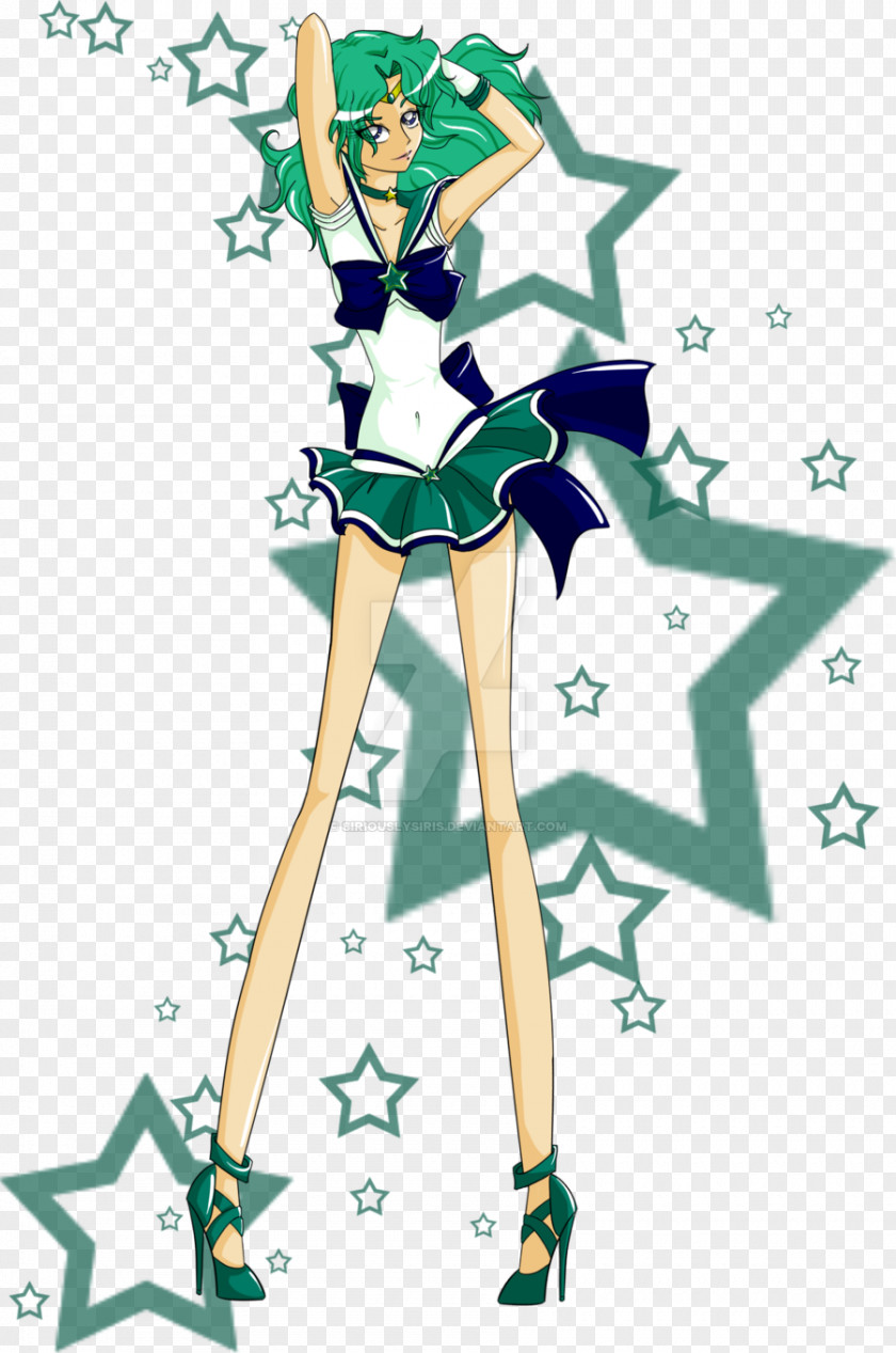 Sailor Neptune Saturn Pluto Caramelldansen PNG