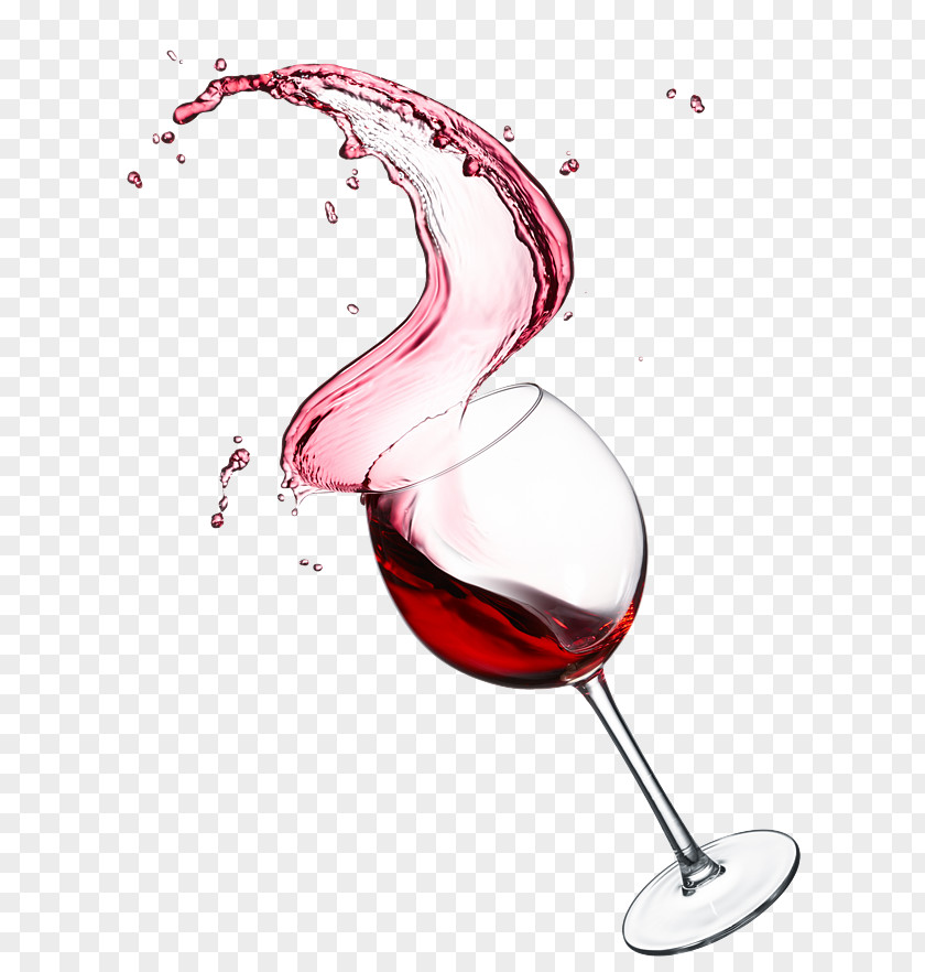 Spilled Red Wine Beaujolais Nouveau Glass PNG