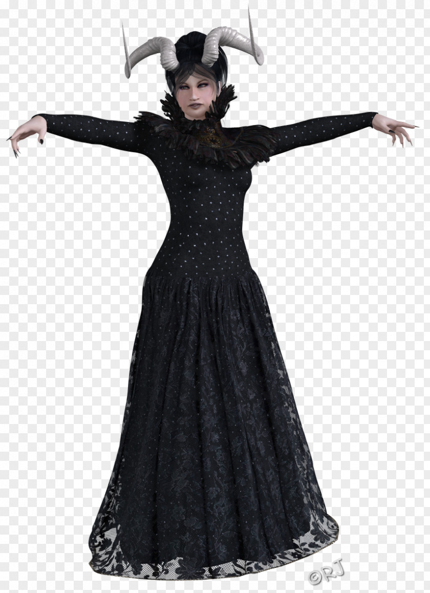 WICKED Gown Robe Costume Design Sleeve PNG